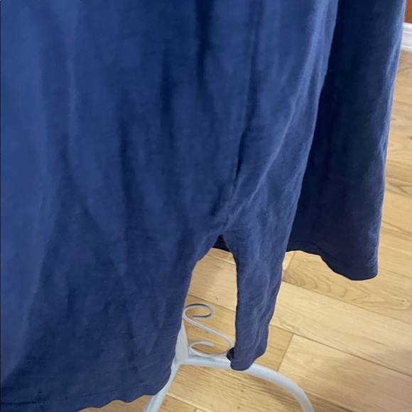 Universal Thread Blue Ruffle Cap Sleeve Midi Dress - Size M - Picture 5 of 10